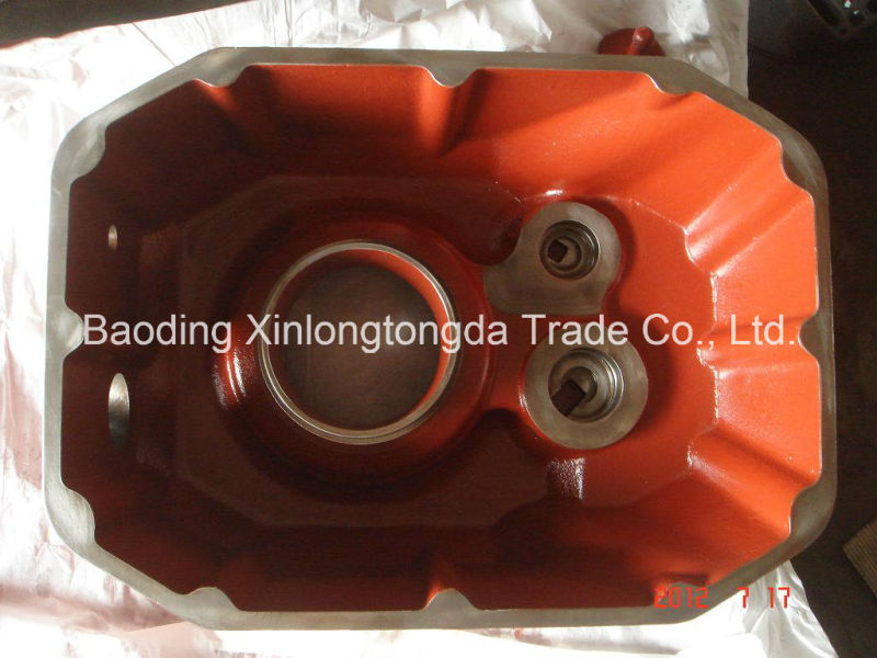 Sand Casting Gear Box with Painted Red