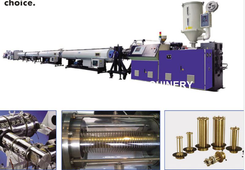 High Speed PPR PP PE Plastic Plastic Pipe Extrusion Extruder Machine Production Line