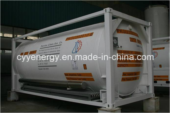 New High Pressure Lox LNG Lco2 Lin Lar Cryogenic Tank Container