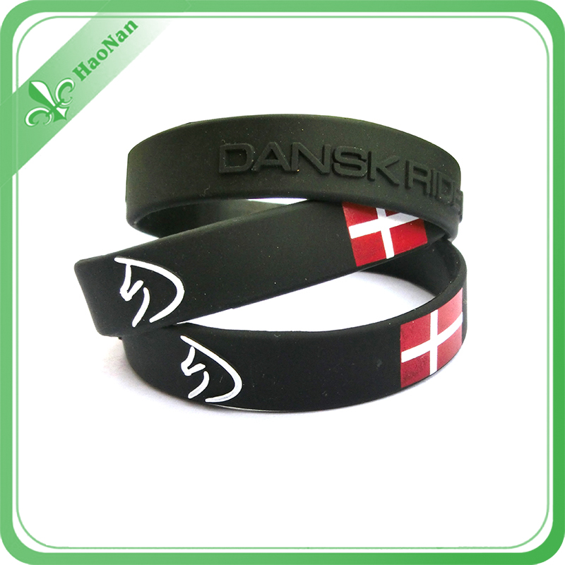 Festival Decoration Custom Silicone Rubber Wristband