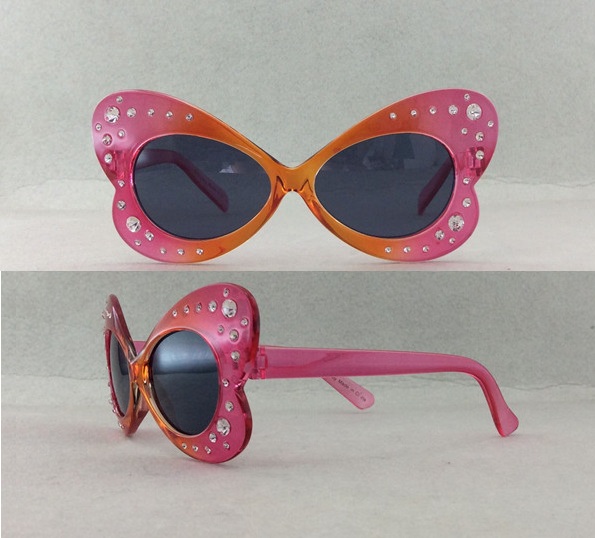 2016 The Circular Frame, Cute, Fashionable Style Kids Safety Sunglasses (PK14074)