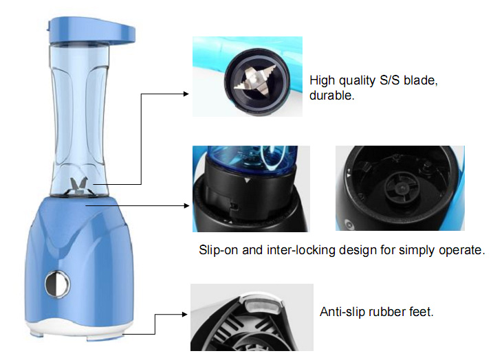 1.5L Luxury Brushed S/S Housing Table Blender