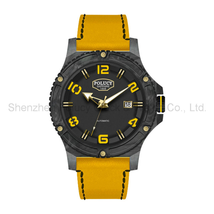 Newest Selling Unique Design Carbon Fiber Watch