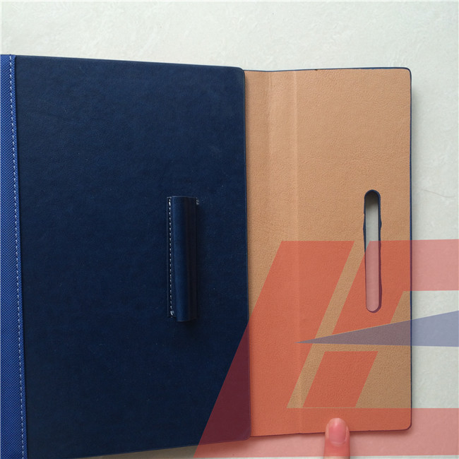 Multifunction Spiral PU Leather Notebook Notepad A5 Ring Binder Diary