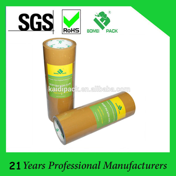 SGS ISO Approved Brown Color Carton Sealing Tape (BOMEI-M16)