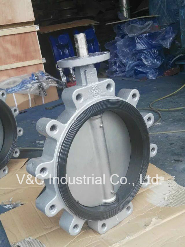 EPDM Seal Lug Type Butterfly Valve with Manual Operation