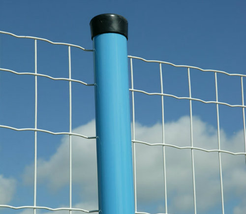 PVC Powder Coated Security Metal Fence Post