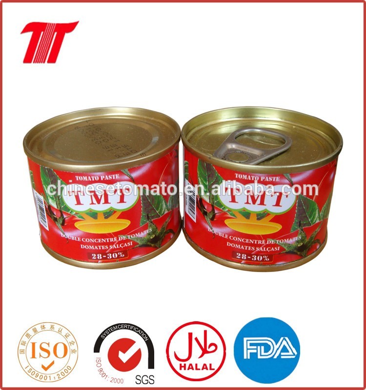 210 G Tin Tomato Paste for Nigeria, Benin, Togo West Africa