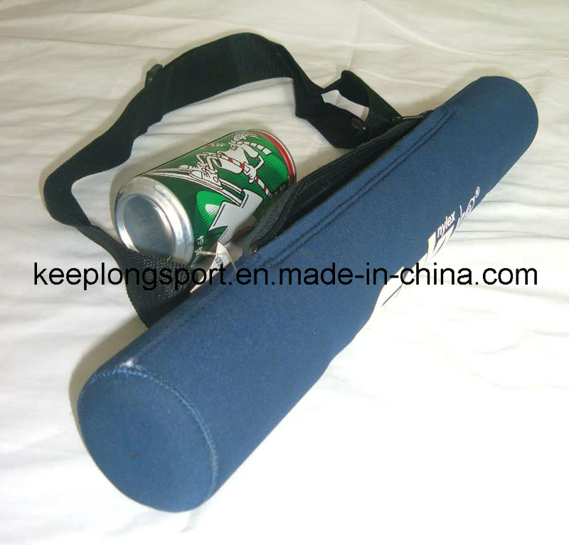 Fashionable Six Cans Neoprene Can Cooler with Shoulder Belt