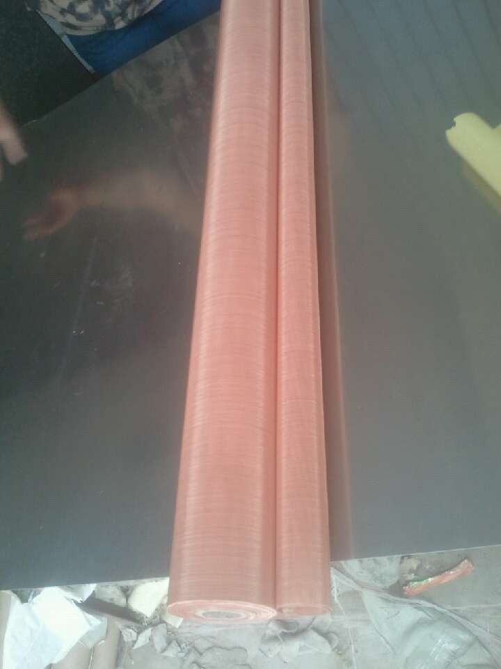 Red Copper Woven Wire Mesh