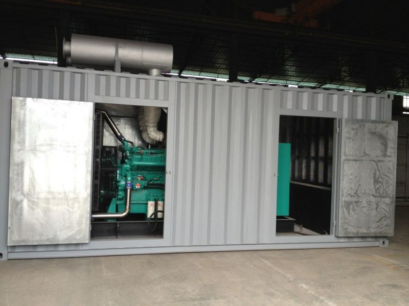 250kVA Soundproof Diesel Generator Set with Water Cooled Cummins Engine
