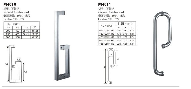 Stainless Steel Pull Handle for Turniture with High Quality