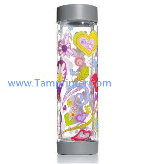 TM-300e Pneumatic Cylindrical Screen Printing Machine for Perfume Bottle