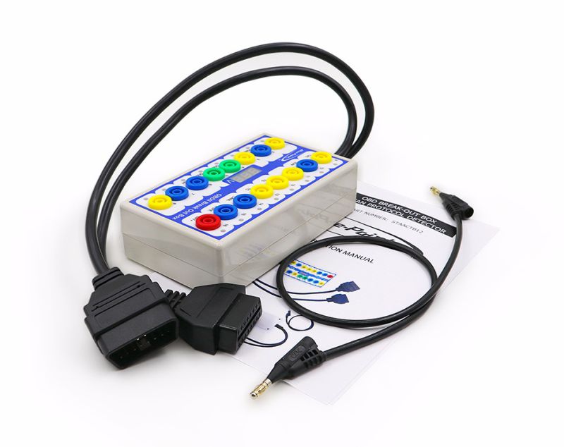 High Quality Obdii Protocol Detector & Break out Box Diagnostic Tool