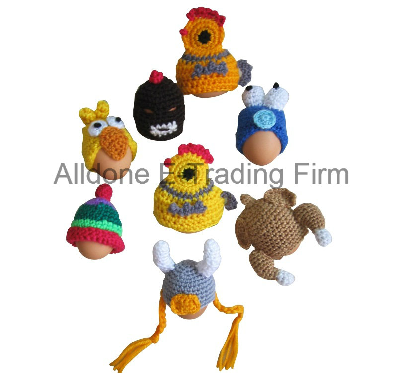 100% Hand Knitted Crochet Egg Cosy Egg Cozy Egg Warmer