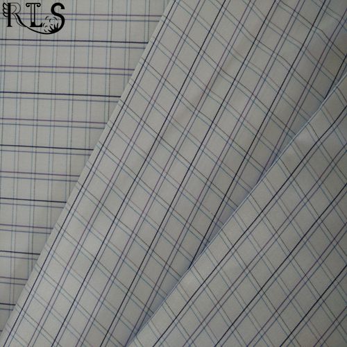 Cotton Fabric Woven Yarn Dyed Poplin for Shirts/Dress Rls40-48po