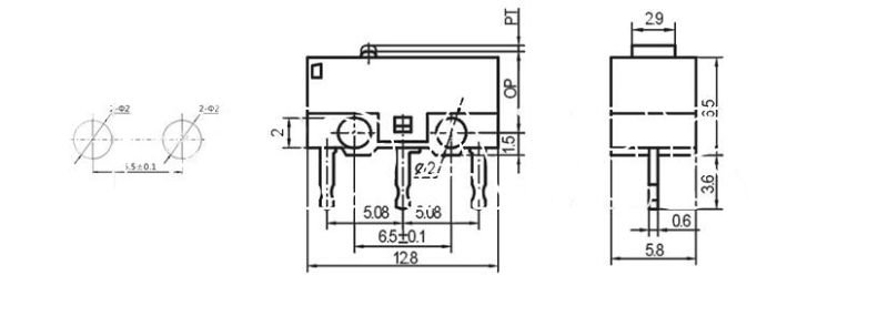 Push Button Micro Switch Emergency Push Button Switch Electrical Switch