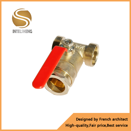 Brass Tee Ball Valve (TFB-050-001)