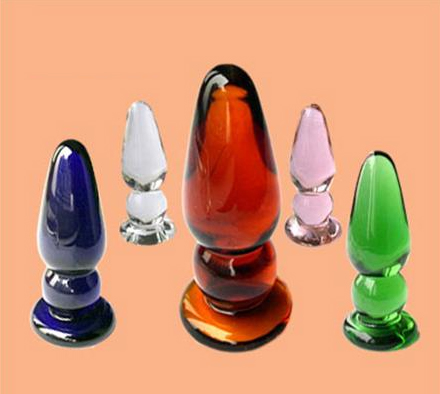 The Female Glass Penis Anal Sex Toys (IJ-GD2006)