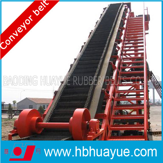 Sidewall Conveyor Belting System Cc Ep St 100-5400n/mm Huayue