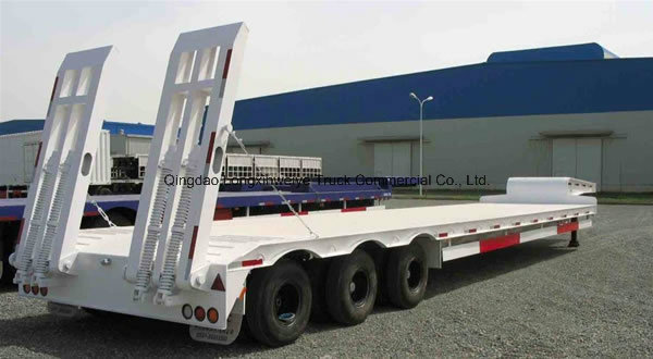 Top Quality 3-Axle Lowbed Semi Trailer Low Bed Trailer for Africa