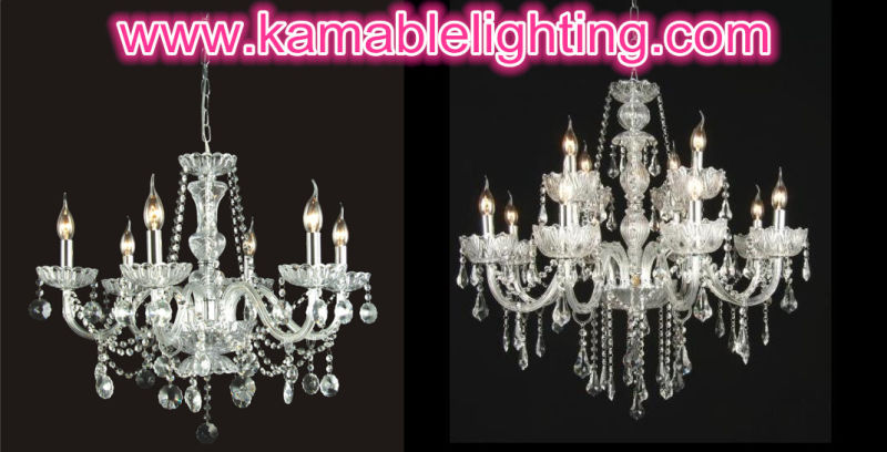 Hotel Lobby Crystal Chandelier Decoration Light (W6310-10)