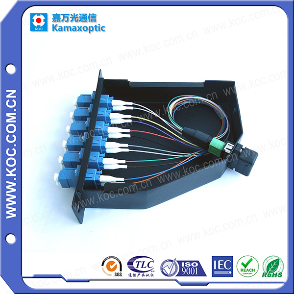 MPO Lgx Cassette for Optical Fiber Solution