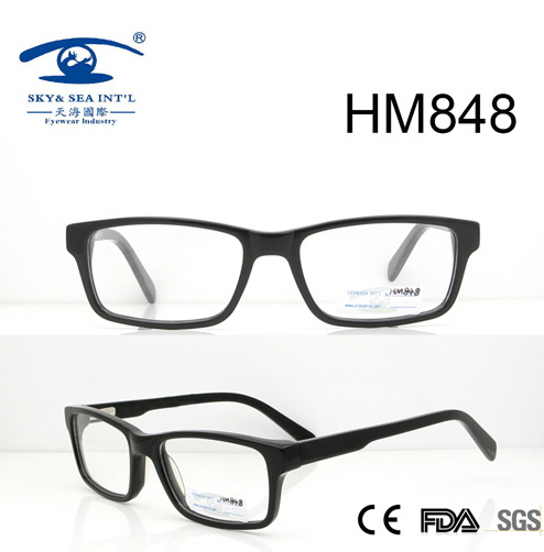 2016 New Arrival Acetate Fashion Glasses (HM848)