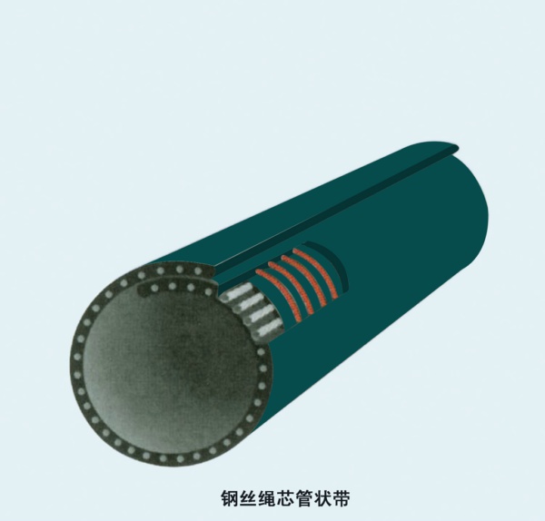 Steel Cord Rubber Pipe Conveyor Belt / Conveying Belt / Conveyor Belting