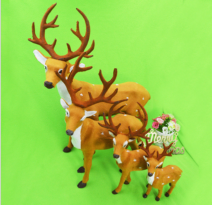 OEM Christmas Reindeer Decoration and Craft for Promotional Gift