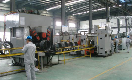 Steel Plate Tubeless Wheel Rim Production Line by Roll Forming