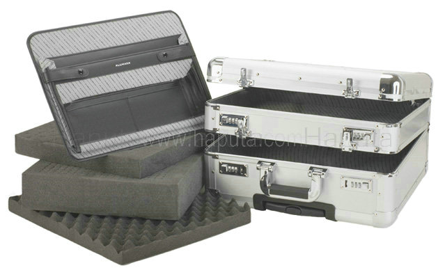 Double-Sided Design Trolley Attache Case (HP-3313)