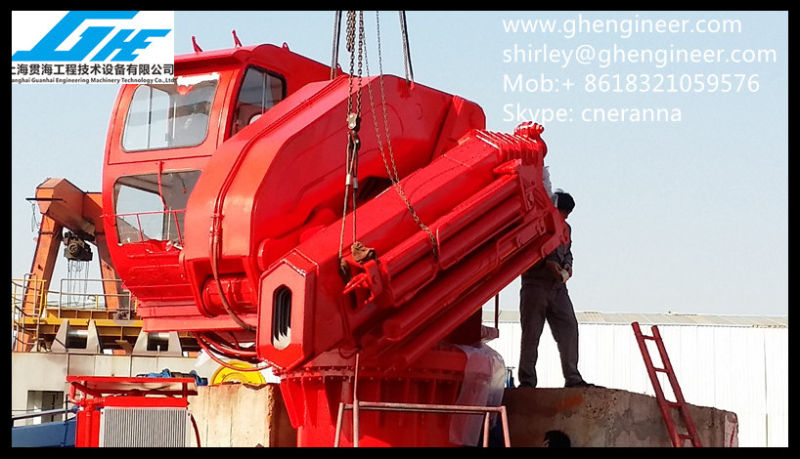 11t 15t Folding Arm Marine Deck Crane CCS ABS