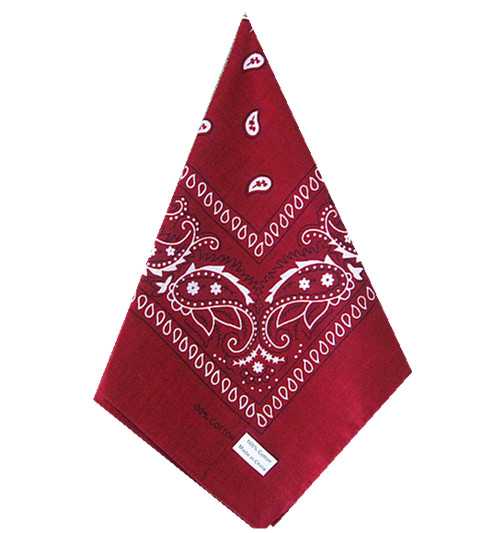 Custom Made Logo Paisley Printed Promotional Cheap Cotton Scarf