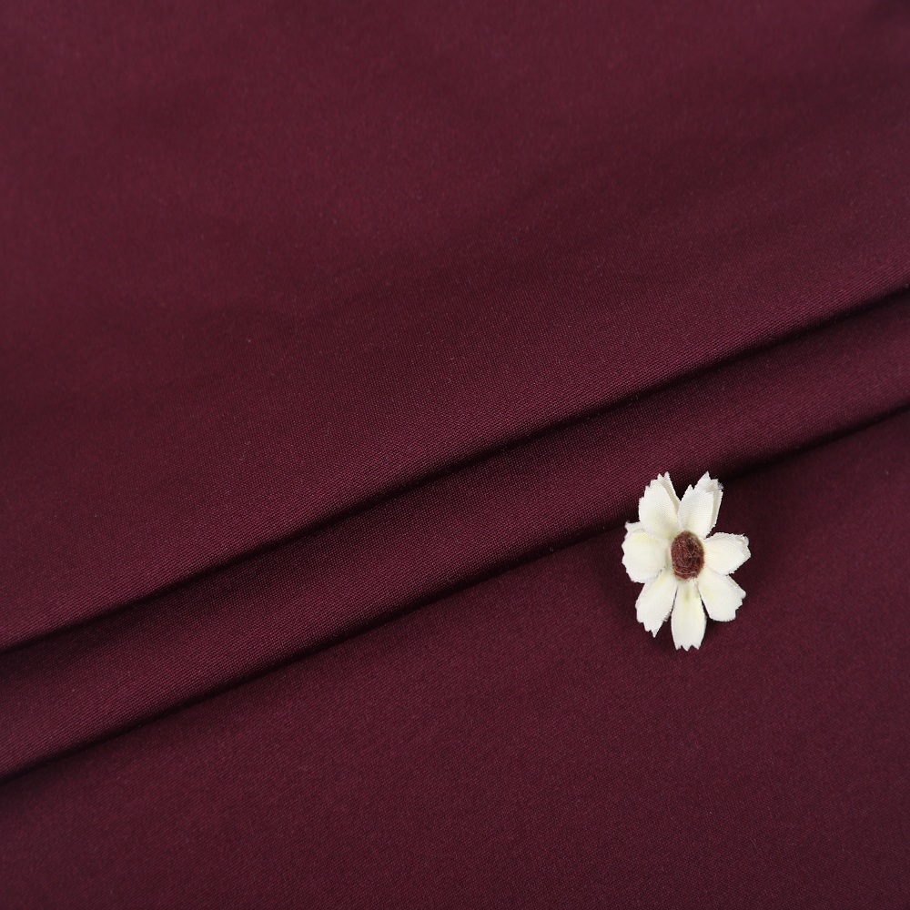 double brushed polyester fabric