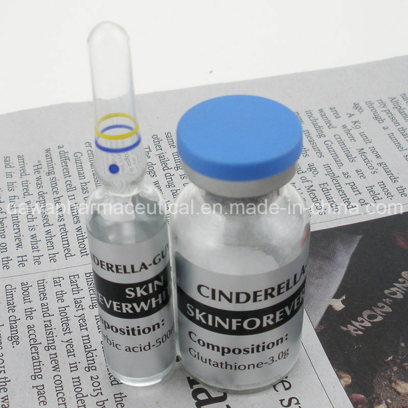 Skin Whitening 5vials+5AMPS Lyophilized Powder Stock 3000mg Glutathione Injection