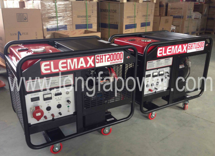 Elemax 10kw Honda Engine Gx620 Gasoline Power Generator (V-TWIN)