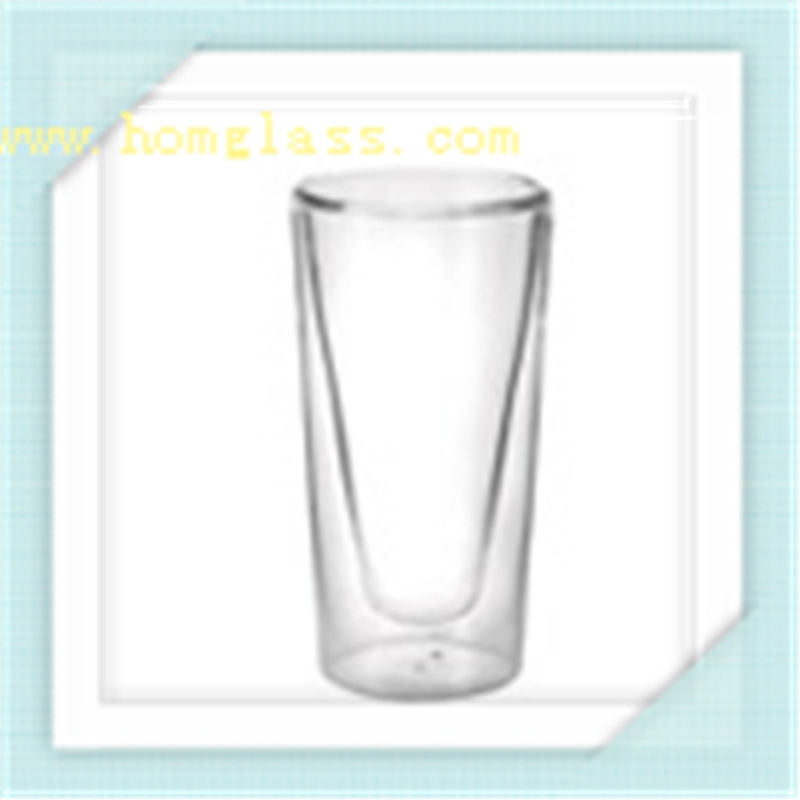 Borosilicate Double Wall Glass Cup Mug