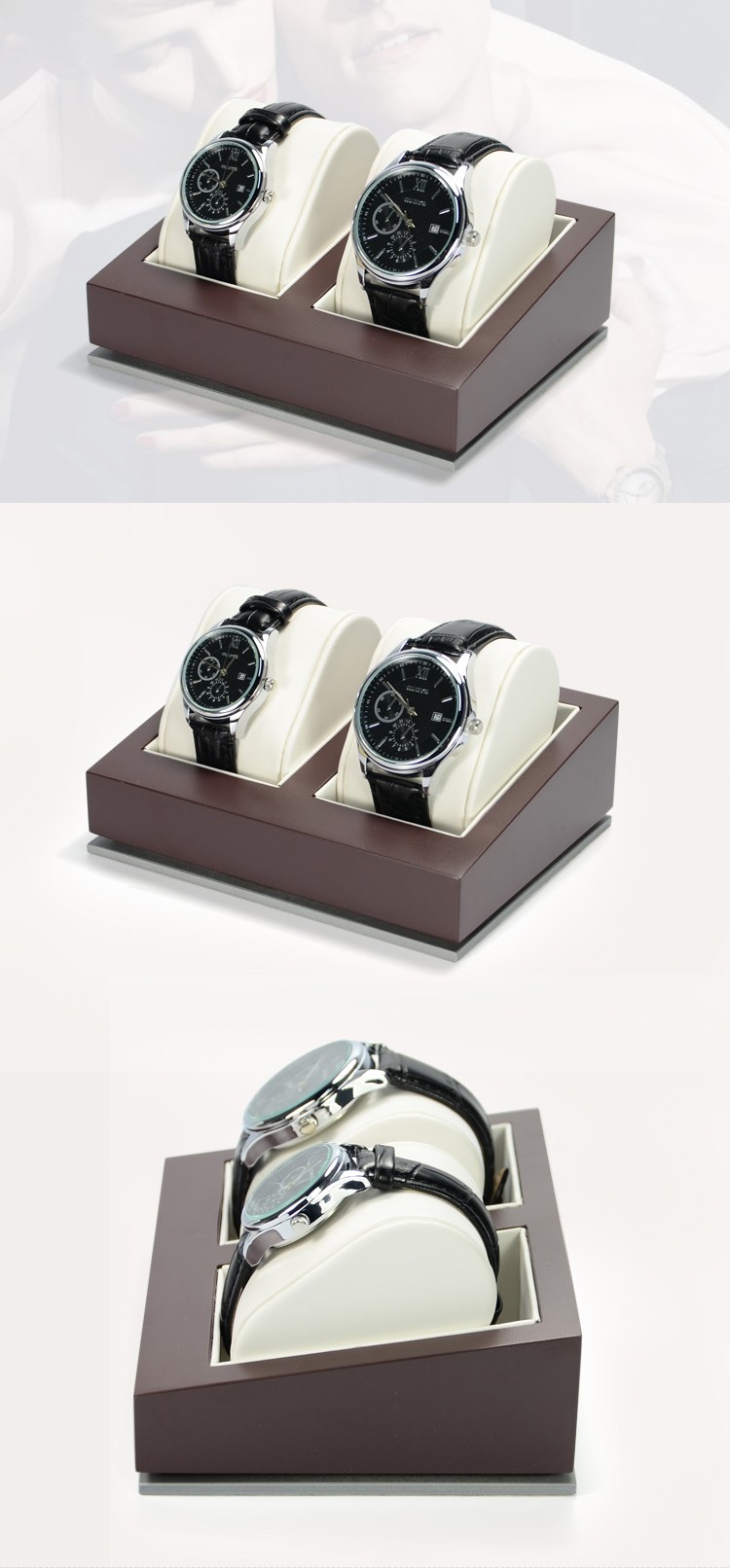 Couple Watches Display Box