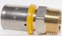 Dzr Brass Press Fitting for Pex Al Pex Pipe