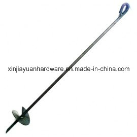 Galvanized and Power Coated Helix Ground Anchor