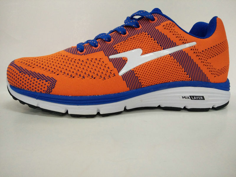 Retro Outdoor Athletic Orange Gym Shoes for Men