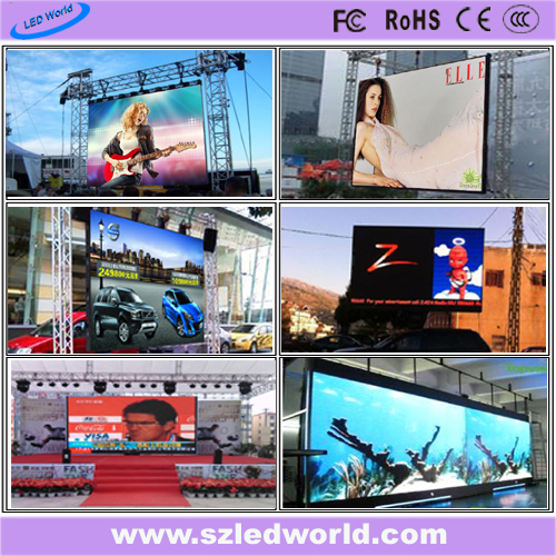 Outdoor/Indoor Die-Casting Full Color Rental LED Sign Advertising Display Board for Advertising (P5, P8, P10, 640X640 cabinet)