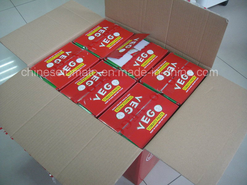 56g Standing Sachet Tomato Paste Pouch Tomato Paste 28-30% Chinese Factory