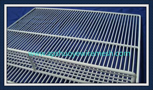Anping Factory PE Coating Stainless Steel Wire Shelf or Rack