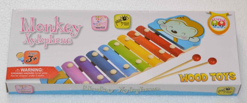 Wooden Music Toy Xylophone Fish (81941-3)