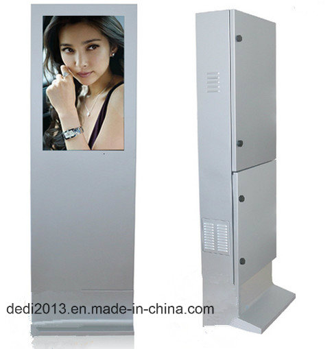 32 Inch Standing LCD Advertising Machine Outdoor with Sunlight Readable LCD Monitor