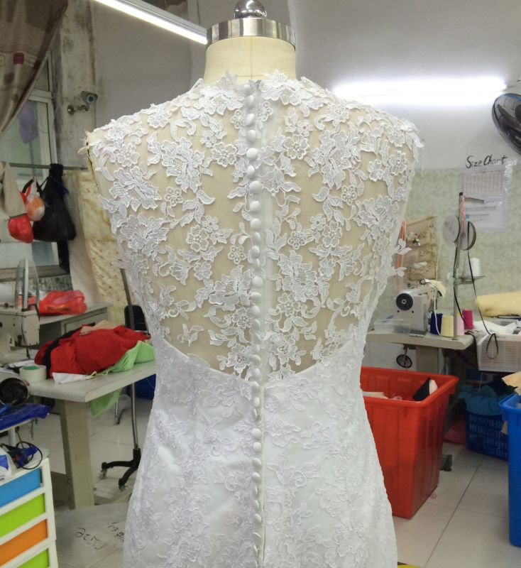 Aoliweiya Customize Bridal Wedding Dresses Plus Size