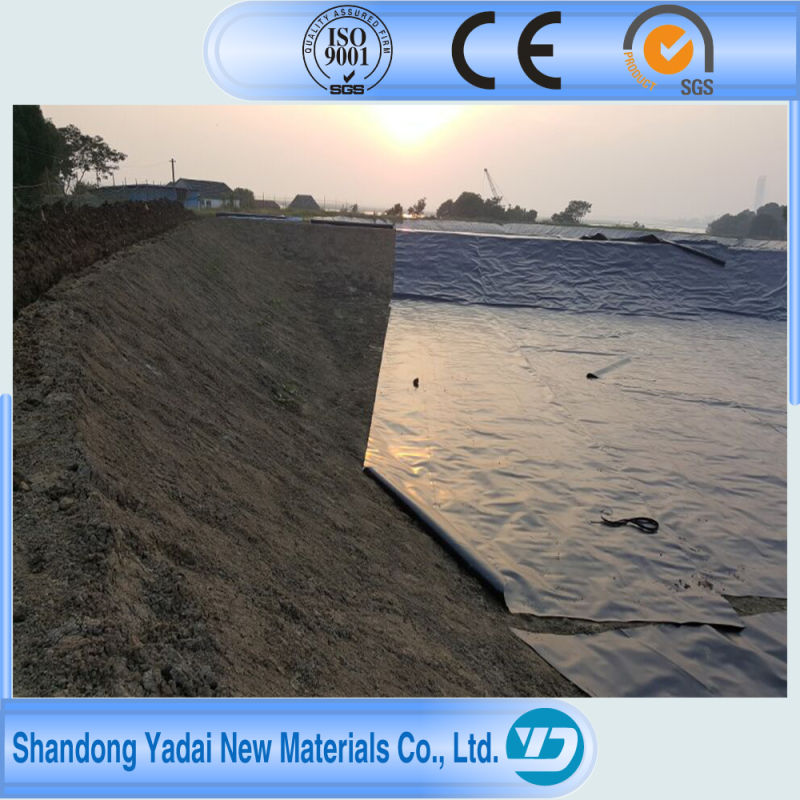 1.5mm Aging Resistance Plasic HDPE Geomembrane for Lake Liner