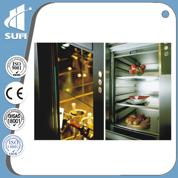 Ce Approved Capacity 250kg Kitchen Dumbwaiter